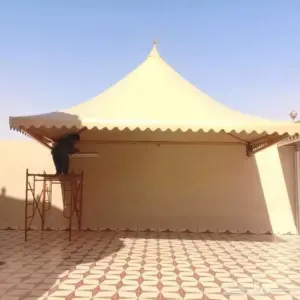 0026 افق جدة للهناجر والمظلات ساندوتش بانل | مظلات