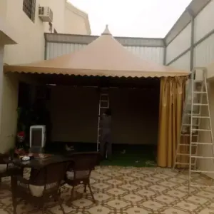 0028 افق جدة للهناجر والمظلات ساندوتش بانل | مظلات