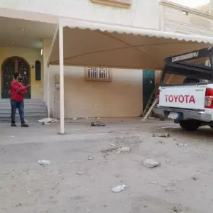 0078 افق جدة للهناجر والمظلات ساندوتش بانل | مظلات