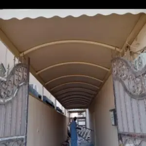 0080 افق جدة للهناجر والمظلات ساندوتش بانل | مظلات