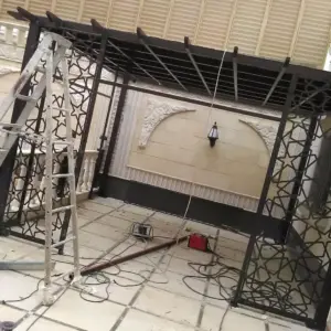 0312 افق جدة للهناجر والمظلات ساندوتش بانل | برجولات