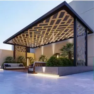 0334 افق جدة للهناجر والمظلات ساندوتش بانل | برجولات