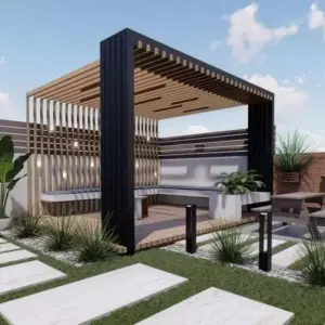 0340 افق جدة للهناجر والمظلات ساندوتش بانل | برجولات