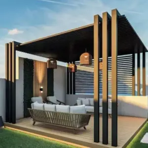 0346 افق جدة للهناجر والمظلات ساندوتش بانل | برجولات