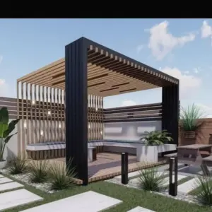 0356 افق جدة للهناجر والمظلات ساندوتش بانل | برجولات