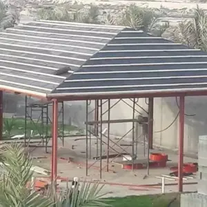 0427 افق جدة للهناجر والمظلات ساندوتش بانل | بناء مجالس