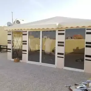 0562 افق جدة للهناجر والمظلات ساندوتش بانل | بيوت شعر