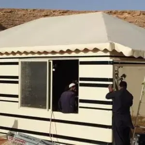 0564 افق جدة للهناجر والمظلات ساندوتش بانل | بيوت شعر