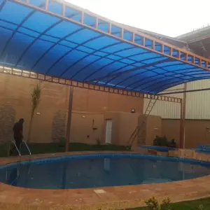 0233 افق جدة للهناجر والمظلات ساندوتش بانل | مظلات مسابح