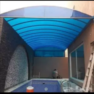 0237 افق جدة للهناجر والمظلات ساندوتش بانل | مظلات مسابح