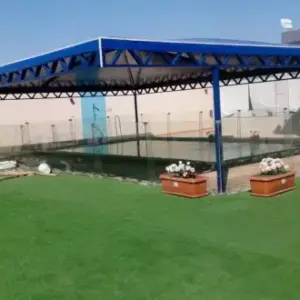 0240 افق جدة للهناجر والمظلات ساندوتش بانل | مظلات مسابح