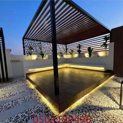 برجولات حديد جدة مكة