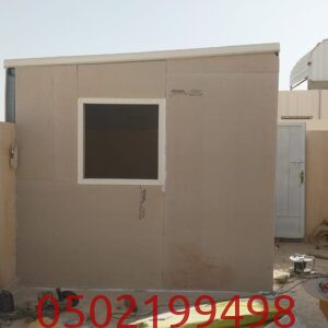 افق جدة للهناجر والمظلات ساندوتش بانل | بناء غرفة للخادمة