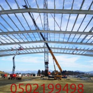 مستودعات وهناجر بأسقف معزولة