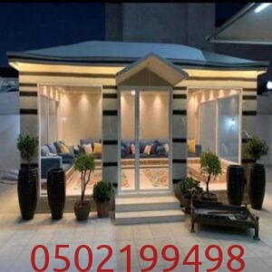 أسعار تصميم وتركيب بيوت الشعر