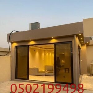 أسمنت بورد خارجي واجهات