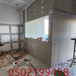 أهمية الجبس بورد والاسمنت بورد لبناء الملاحق والمجالس