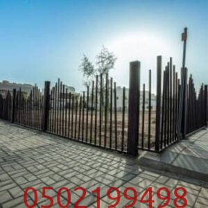 تركيب سور حديد