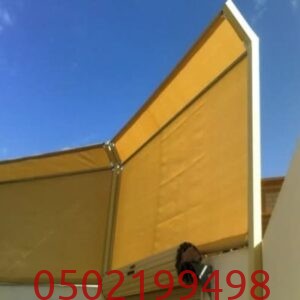 افق جدة للهناجر والمظلات ساندوتش بانل | مقاسات سواتر مناسبة للمنازل والفلل