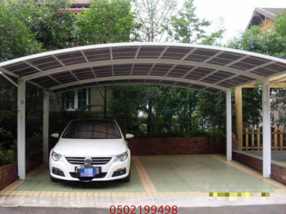 مظلات سيارات مودرن بأشكال متنوعة