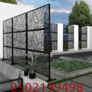 مقاسات سواتر الحوش والفلل