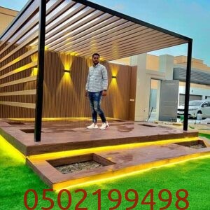 مقاول تركيب مظلات حدائق عالية الجودة